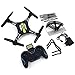 SeresRoad JJRC H8C 4-CH 360°Flips 2.4GHz Romote Control RC Quadcopter with 6-Axis Gyro 2MP FPV Camera RTF - Black