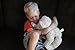 Bears For Humanity Large Certified Organic White Teddy Bear Stuffed Plush Animal With Movable Arms And Legs. 16 Inches. One Is Donated To A Child In Need For Each One Purchased