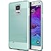 Galaxy Note 4, OBLIQ [Slim Meta][Metallic Emerald Mint] - Thin Slim Fit Bumper Armor Scratch Resist Metallic Finish Dual Layered Heavy Duty Hard Protection Hybrid Case (for Galaxy Note 4)