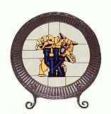 University of Kentucky Wildcats UK Glass Charger Plate