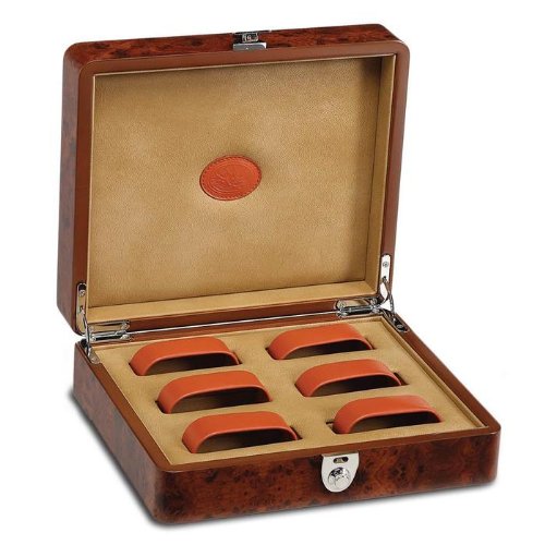 6-Slot Briarwood Watch Box by Underwood