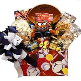All Star Sports Themed Basket - Fathers Day Gift Idea for Him