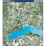 Navionics Paper Map: Wilson Lake Alabama