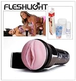 Fleshlight Mega Paket. Inkl. Aquaglide, Pflegepuder, Desinfektionsmittel und kostenlosen Venize Vibrator