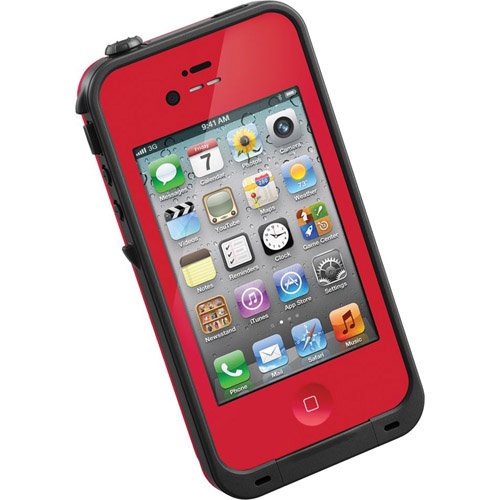 LifeProof iPhone 4/4S Case- Red