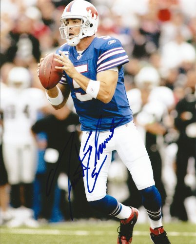TRENT EDWARDS,BUFFALO BILLS,STANFORD CARDINALS,FOOTBALL,SIGNED,AUTOGRAPHED 8X10,PHOTO,COA