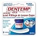 Dentemp O.S. One Step, Caps and Fillings Repair, 8+ Repairs, 2g Blister (Pack of 6)