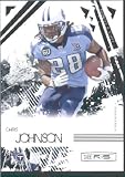 2009 Donruss Rookies & Stars Football Card # 95 Chris Johnson Tennessee Titans Mint Condition- Shipped In Protective Screwdown Display Case!