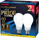 TOSHIBA �ͥ��ܡ���Z�ꥢ��PRIDE A�� 60W������ ����� 2�ĥѥå� EFA15ED/10-PD-2P