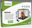 EliteField 30" 2-Door Folding Dog Crate, 30" long x 21" wide x 23" high