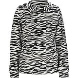FULL TILT Zebra Girls Peacoat - Zebra