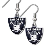 Siskiyou Oakland Raiders Dangle Earrings