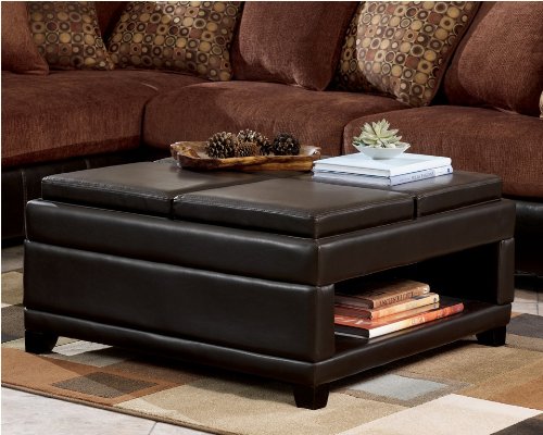 Cody-Brown Storage Ottoman by Signature Design