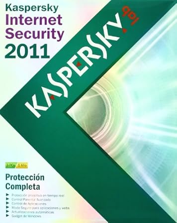 Kaspersky Internet Security 2011 3 licencias base 1 año