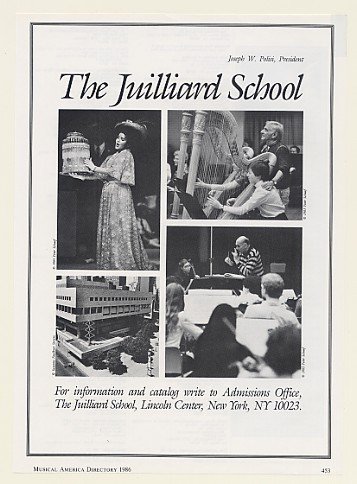 juilliard school