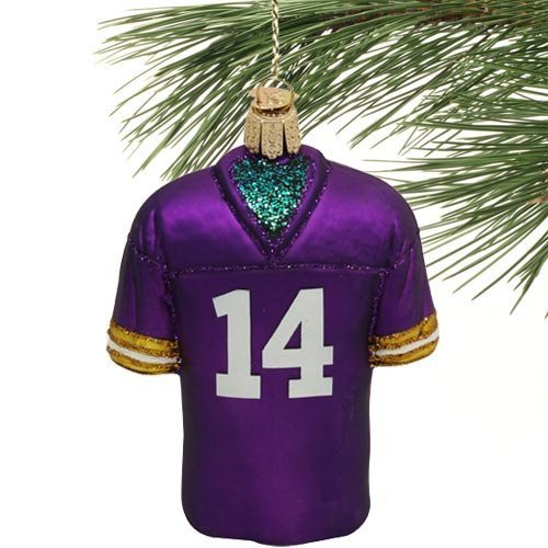 Football Fanatics Louisiana State University Football Jersey Ornament