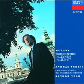 Mozart: Piano Concertos Nos.21 & 20
