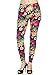 Womens Classical Floral Print Leggings - Fashion Leggings - Leggings - Clothing