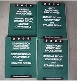 2004 Sebring Stratus Sedan Convertible Service Manual (powertrain/body/chassis/transmission diagnostics procedures manuals)