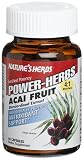 Nature's Herbs Acai Fruit Extract Power Capsules, 60-Count Bottle (Pack of 2)