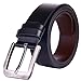 Beltox Fine Men's Genuine Leather Belt 38mm Wide Jeans Belts (34-39, black )