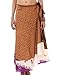 Rajrang Wrap Around Skirt Wholesale Printed Reversible Two Layer (Multicolor Lot of 10 Pcs)