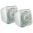 PYLE PLMRW85 2-WAY WHITE WAKEBOARD SPEAKERS (8", 300-WATT)