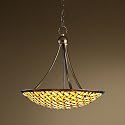 Geometric Tiffany Pendant Chandelier