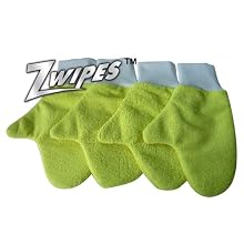 Zwipes 758 Quick Cleaning Dust Mitt - Pack of 4