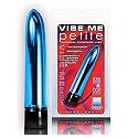 Synergy Erotic Vibe Me Petite Vibrator Luster, Blue