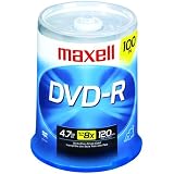 MAXELL 638014 4.7 GB DVD-R (100-ct spindle)