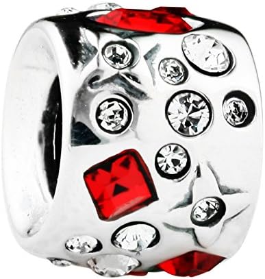 ANNYMORE Light Rays Antique 925 Sterling Silver Bead Charm Fit European Chain Bracelets