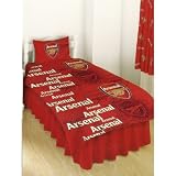 Arsenal FC Football Duvet Cover Set and Pillow Case