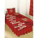 Arsenal FC Football Duvet Cover Set and Pillow Case
