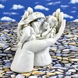 Produkt-Bild: Deko Engel in sch&uuml;tzender Hand # Schutzengel # RECHTS