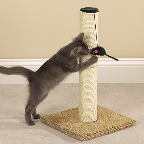 Meow town scratch n  stow cat scratching post for cats …