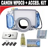 Canon WP-DC9 WaterProof Case for Canon SD800 IS Digital Camera + Advanced DB ROTH Accessory Kit