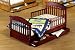 Sorelle Joel Solid Pine Toddler Bed in Espresso