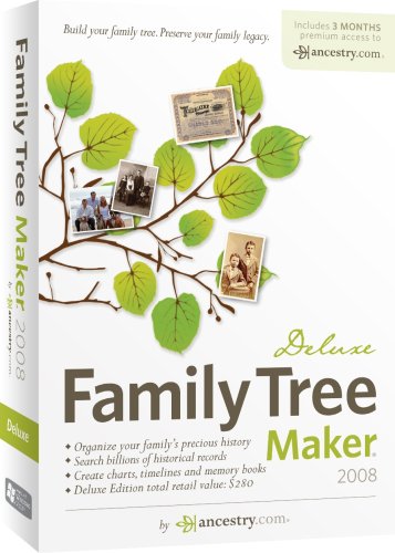 Family Tree Maker 2008 Deluxe