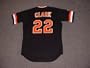 JACK CLARK San Francisco Giants 1982 Majestic Cooperstown Throwback Away Baseball Jersey