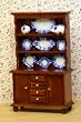Dollhouse Miniature Kitchen Cupboard Filled