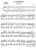 Chopin Mazurka Op. 7, No. 5: Instantly download and print sheet music