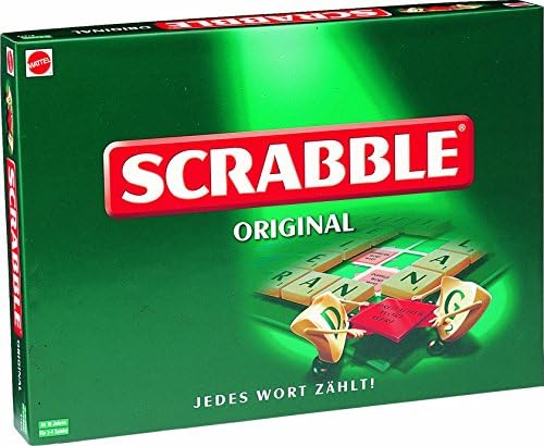 Mattel German Scrabble Original by Scrabble Original
