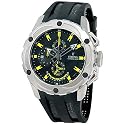 Festina Men's Tour '09 Stainless Steel with Rubber And Carbon Fiber Strap Retrograde Chronograph Watch #F16382/2