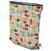 Planet Wise Diaper Wet Bag - Owl Medium