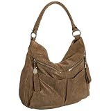 B. MAKOWSKY Ollie Metallic Weave Hobo