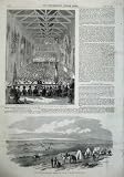 1855 FRENCH CONCERT MAISON DIEU DOVER RAGLAN WAR CAMP