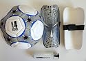 Kids Huffy Soccer Value Pack Ball, Shin Guards, Pump