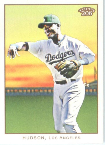 2009 Topps 206 Mini Piedmont #81 Orlando Hudson - Los Angeles Dodgers (Minature Card) (Baseball Cards)