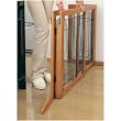Richell Wood Freestanding Gate, High-Small, Autumn Matte Finish